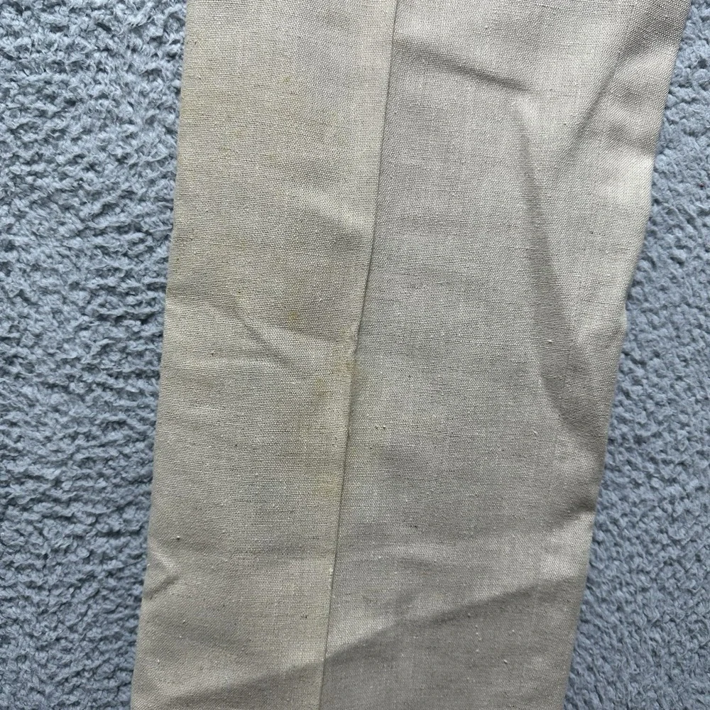 Vintage 1980's Levis Trimcut‎ Linen Pants Size 32x36 Preppy Flat Front